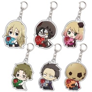 Angels of Death Cartoon Satsuriku No Tenshi Foster Isaac Rachel a1 Keychain Backpack Bag Decoration 