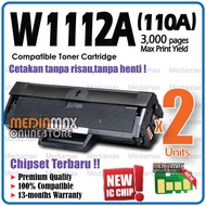2x Compatible to H* 112A W1112A W1110A 110A to H* Laserjet H* MFP 136a 136w H*108A 108A 108w H*108W