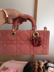 Dior lady joy pink denim