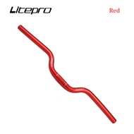 Litepro Retro Swallow Handlebar แฮนด์จักรยานจักรยานพับได้25.4x580มม.จักรยาน M บาร์ยึด 50mm
