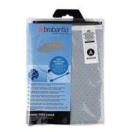 Brabantia 216800 Ironing Board Cover Metallized Cotton / Foam 2 mm Grey - Size A (43