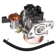 Carburetor Carb With Fuel Hose Metal Replacement Part For Honda HR194 HR214 HR215 HR216 GXV160 Car Accessories