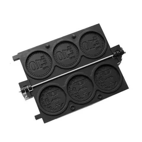 Waffle Machine Parts 3 Grid/4 Grid Waffle Machine Plate Korean Coin /Thai Coin/Japanese Coin Waffle 