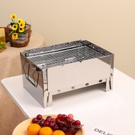 Outdoor Firewood Stove Camping Oven Burning Fire Table Portable Stove Folding BBQ Grill Wholesale Camping Supplies