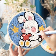 New Arrival Stamp Embroidery Hand Music diy Beginner Cross Stitch Material Package Mother's Day Gift