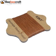 2cards Waxed Nylon Cord 0.65mm 21.87 yards(20m)/card