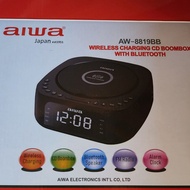 AIWA 五合一 CD 播放器 CD Player 收音機 無線手機充電器 鬧鐘 藍牙 Speaker