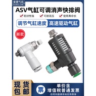 Quick Exhaust Throttle Valve ASV310F-02-08S/510F-04-10