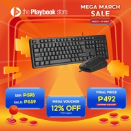 A4Tech KRS-3330 1200 DPI Natural_A Shape Key USB Wired Keyboard & Mouse Combo