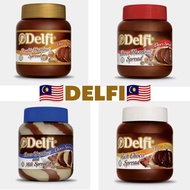 READY STOCK 🇲🇾😄 Delfi Chocolate Choco Spread 350g Double Hazelnut Milk Rich