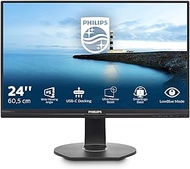 Philips 241B7QUPBEB/00 B Line 241B7QUPBEB - LED monitor - 24" (23.8" viewable) - 1920 x 1080 Full HD (1080p) - IPS - 250 cd/m2-1000:1-5 ms - HDMI VGA DisplayPort USB-C - speakers - textured black