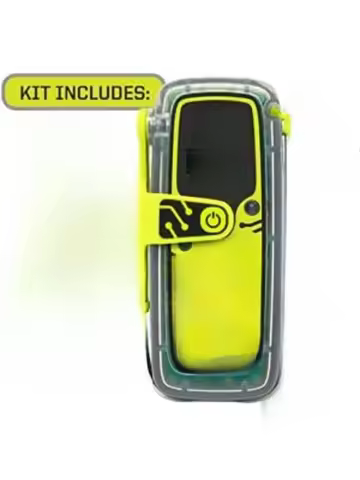 GPS Tracking, Strobe Light, ResQLink View GPS Personal Locator Beacon Survival Kit Includes a Compac