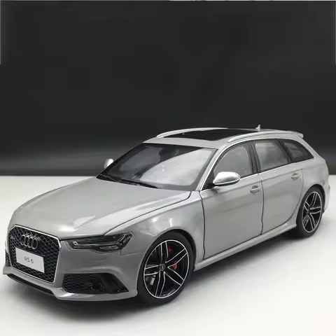 Defective Die-cast 1:18 Scale Audi RS6 Avant C7 Touring Simulation Alloy Static Car Model