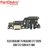 FLEX OPPO REALME 7I/REALME C17 2020 CON T/C+CON H/F+MIC