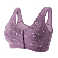 Women's Comfy Bra Skin-friendly Fabric Breathable Bra for Middle Aged Elder Woman