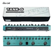 M-VAVE Tank-G Guitar Multi-Effects Pedal ชาร์จเหยียบ 36 ที่ตั้งไว้ล่วงหน้า 9 ช่อง Preamp 8 ช่อง IR C