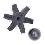 QX-Motor 6-Blades 12-Blade EDF Ducted พัดลมไม่มีมอเตอร์30Mm 60Mm 64Mm/70Mm สำหรับ RC เครื่องบินจำลอง