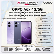OPPO A6x 4G / 5G [6GB RAM 256GB ROM] - Original OPPO Malaysia