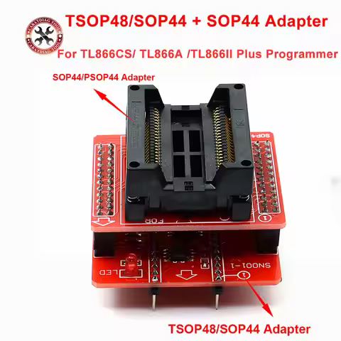 New Arrival Original TSOP48 IC Adapter+SOP44 IC Adapter For MiniPro TL866 TL866II Plus Universal Pro