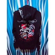 Hoodie Zipper Ed Hardy second brand Limited