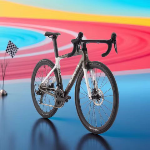 SAVA 2025NEW HAWKEYE SLR7 Carbon Fiber Road Bike with Shimano 105 DI2 R7170 Component Hydraulic Disc