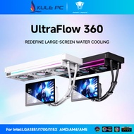 Jungle Leopard UltraFlow 360 CPU AIO cooler  7-inch display, supports 5V 3-pin ARGB motherboard sync