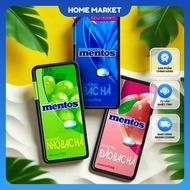 Combo of 3 Boxes of Mentos Sugar-Free Lozenges with Peach, Grape, and Mint Flavors, Cool and Refresh