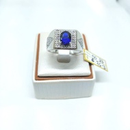 cincin cowok emas putih 18k/750 676(internasional jewelry)