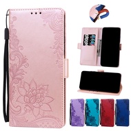 Lace Leather Flip Case For Huawei Y6 Y6s Y5 II Y3 Prime 2020 2018 2017 Wallet Card Stand Cover