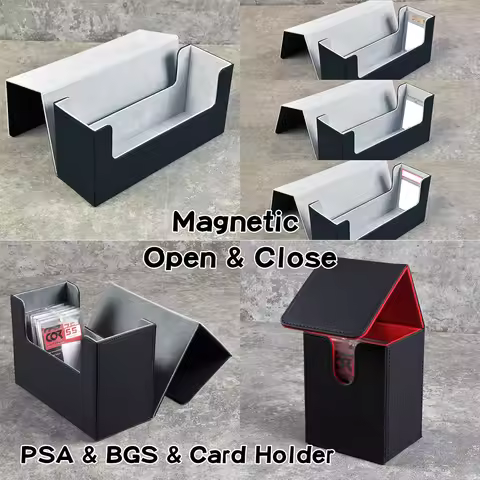 PSA BGS CSG CGC SGC graded slab guard Magnetic holder Storage case box for pokemon nba TCG MTG Tradi