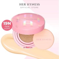 คูชชั่น1ฟรี1รีฟิลHER HYNESS NUDE AIR ANTI-ACNE SERUM CUSHION SPF50+PA++++ (ตลับจริง + รีฟิล)