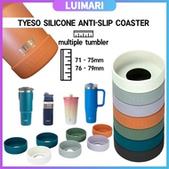 Tyeso Tumbler Anti-Slip Silicone Coaster Rubber Multiple Size Suitable For Multiple Tyeso Mug Tyeso 