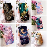 For Samsung A2 Core Case Transparent Cute Cat Fashion Butterfly Funny 2D Painted Funda For Samsung G