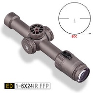 【BCS武器空間】DIS 發現者ED 1-6X24IR BDC高抗震倍率短瞄/瞄準器/狙擊鏡-30mm筒身-DI5682