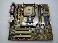 【楓林】主機板 -- 478腳位，ASUS華碩P4S800-MX，AGP、DDR*2，外頻800，中古良品。