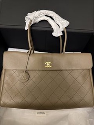 Chanel 26a  bag 大象灰法棍中號