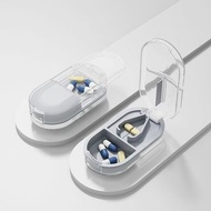 一分二切藥器藥片膠囊迷你輕便携藥盒收納盒