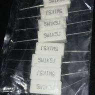 R chalk 1k5 1.5K 1.5K 1.5K 1.5K 5w 5watt 5 watt Beam Resistor kilo F Fajar electro 2