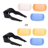 breezy 3 Color 3 in 1 Pop-Up Flash Diffuser Cover Kit Softbox for Pentax