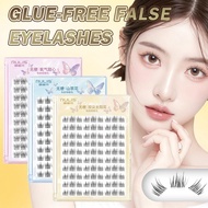 Stick-free Glue-free False Eyelashes Double-tip Sunflower Girl Rich Girl's Series Lazy Style K7i2