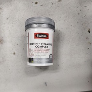 Swisse Ultiboost Biotin + Vitamin C Complex - 30'S 9/2027 SWISSE BIOTIN VITAMIN C