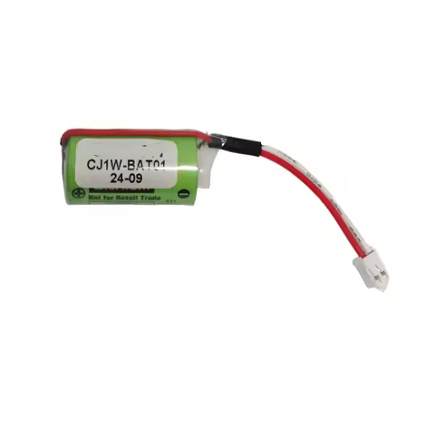 Original New Date CJ1W-BAT01 CP1H CP1L 3V PLC Lithium Battery With Plugs Connectors CR14250SE