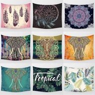 Pink Feather Dreamcatcher Tapestry small middle large tapestry Mandala Elephant Dreamcatcher Tropica