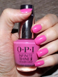 OPI Infinite Shine - Short Story (ISL B86) ยาทาเล็บ สีชมพูสดใส  น่ารักกรุบๆ  แท้ 💯%