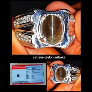Original ceylon cat eye stonenatural for contest class