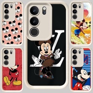 M-62 Mickey Mouse White Case for VIVO Y29 V27E Y100 Y19S V29E V27 Y81 Y300 Y81s V29 Pro Y200e V40 Li
