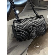 {French Fries} G New Products Darling Selection G Marmont Series Handbag Super All-Match G Ma Chain 
