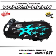 UV CVT STICKER CARASI STICKER ALL CVT TRANSPARENT UV
