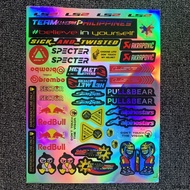 reflective sticker car stickers  and decals  Waterproof sticker motorcycle sticker itech vinyl  moto
