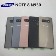 Original SAMSUNG Galaxy Note 8 Back Battery Glass Cover N950 Rear Door Housing Case Panel Note8 Back Battery Cover